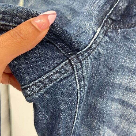 Decoy Men’s Moto Distressed Skinny Fit Denim Jeans Size 32 - Picture 5 of 12